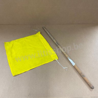 Collone vlag(VW)-gebruikt-R2-1 Flag VW version - used.