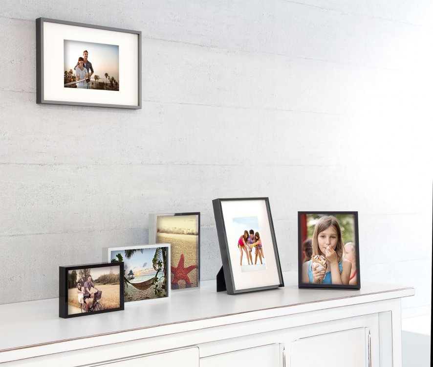 16FW Nielsen Alpha Aluminium Picture Frame Wenge