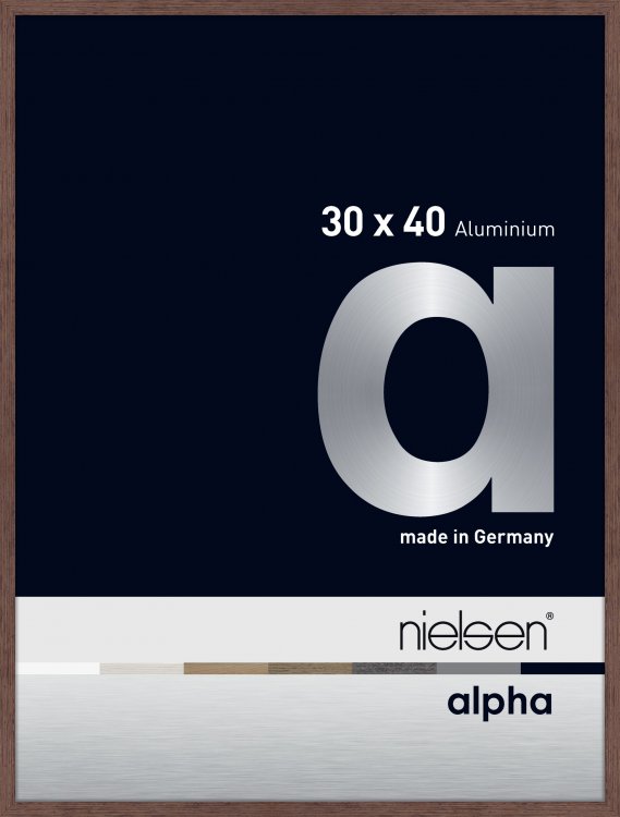 16WW Nielsen Alpha Aluminium Changeable Frame Wenge