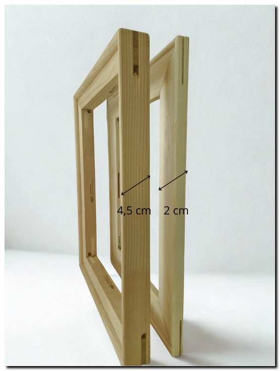 vmuseum45iczg30-55 3D Stretcher Bar Museum 45×44 mm, sizes 30–55 cm