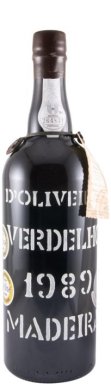 GWDO02389 1989 D'Oliveira Verdelho Vintage Madeira - medium dry