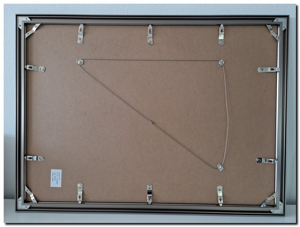 14.325 W Switch-it XL Aluminium Changeable Frame Titanium