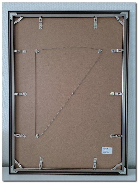 14.325 W Switch-it XL Aluminium Changeable Frame Titanium