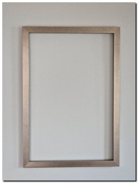 345791 Gramercy 60x90 geborsteld zilver