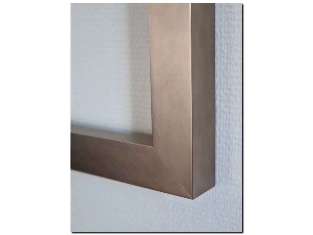 345791 Gramercy 60x90 geborsteld zilver