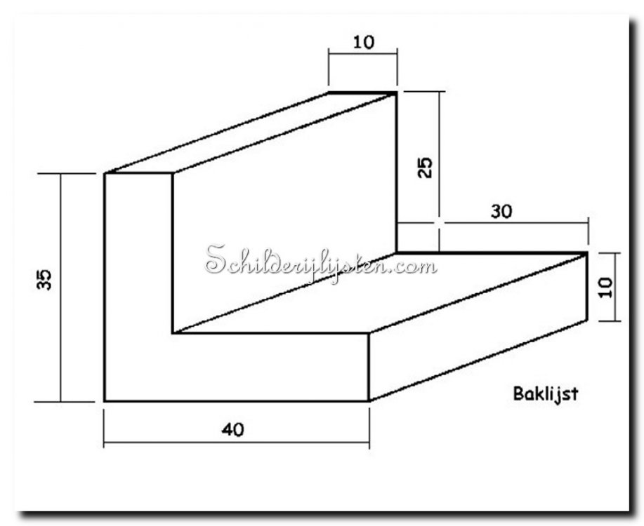 bakazw Matte Black Floating Frame 4 cm