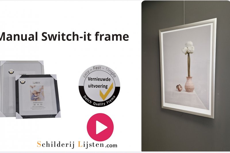 Manual Changeable Frames