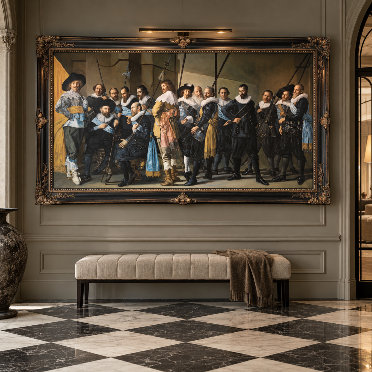 frans hals De magere companie