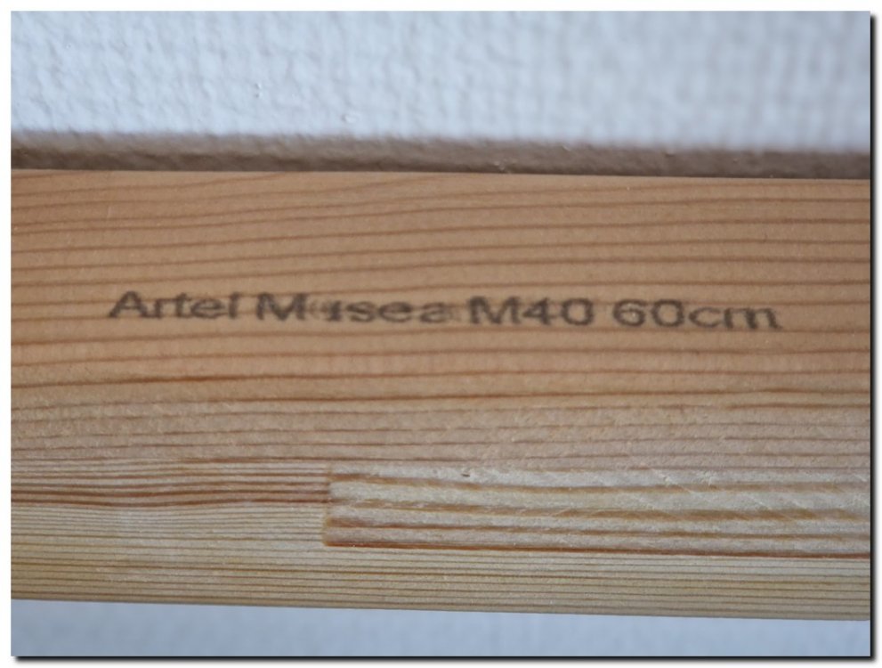 Spieraam 3D Artel Musea M40 60cm Stretcher Frame 3D Artel Musea M40 – 60cm