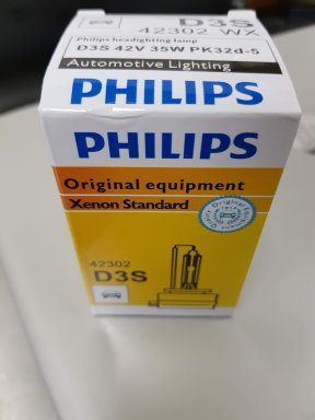 Ampoule xenon Philips 6000K