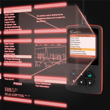 launch Scanner X431 Creader V + OBD2 diagnostique