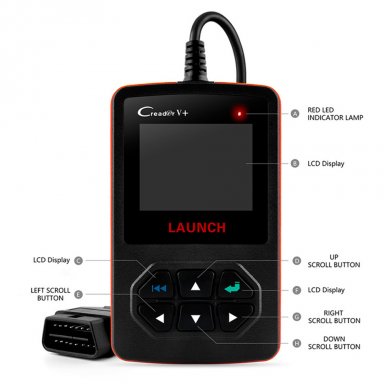launch Scanner X431 Creader V + OBD2 diagnostique