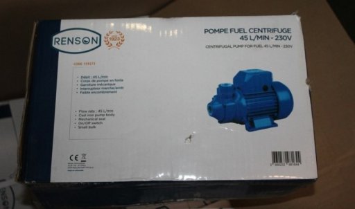 Pompes à carburant centrifuges FUEL 230V 40L/M RE