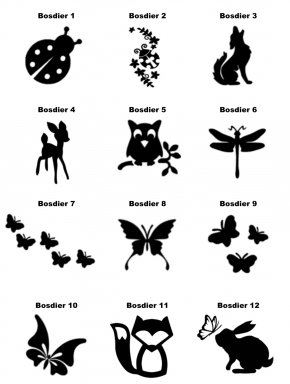 Bosdieren Forest animals