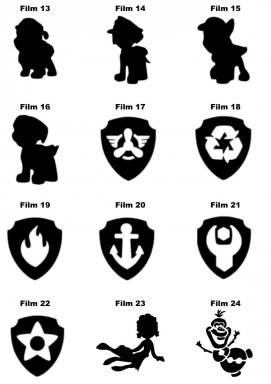 Film en tv figuren Movie and tv figures