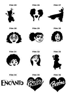 Film en tv figuren Movie and tv figures