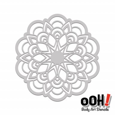 Ooh! Flower mandala sphere (S14) Ooh! Flower mandala sphere (S14)