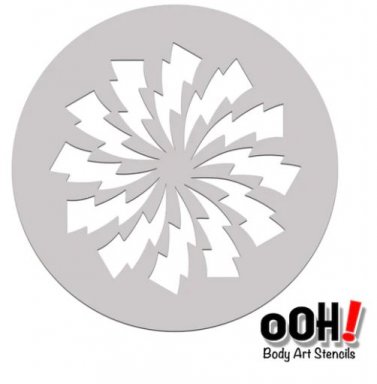 Ooh! Lightening bolt swirl jumbo sphere (S18) Lightening bolt swirl jumbo sphere (S18)