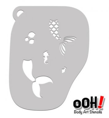 Ooh! Mermaid tail face (F06) Mermaid tail face (F06)