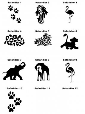 Safaridieren Safari animals