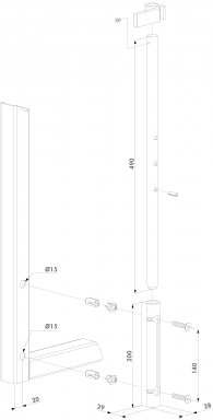 241001 HOT-DIP GALVANIZED DROPBOLT Item No. VSF-K-ALUMQF1BL
