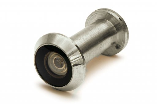 273140 Door viewer viewing angle 200° Ø 14 mm 35-55 mm fire resistance 30 minutes solid brass chrome plated