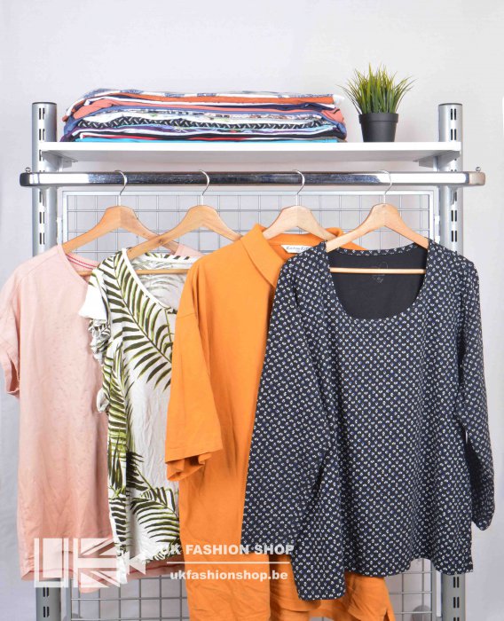 Adults plus size t-shirts 25 kg Adults plus size T-shirts - grade A + CR