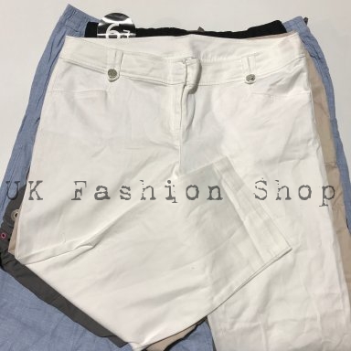 Women plus size pants 25 kg Women plus size pants - grade A + CR