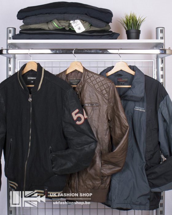 Men anorak & jackets 25 kg Men anorak & jackets - grade A + CR