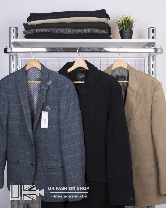 Men coats&blazer 25 kg Men coats & colberts - grade A + CR