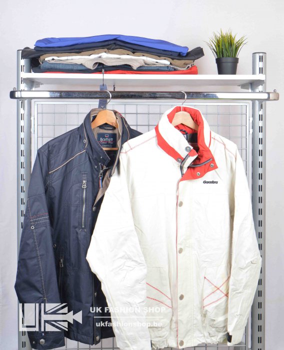 Men zipper jackets CR 25 kg Men light jackets - grade CR