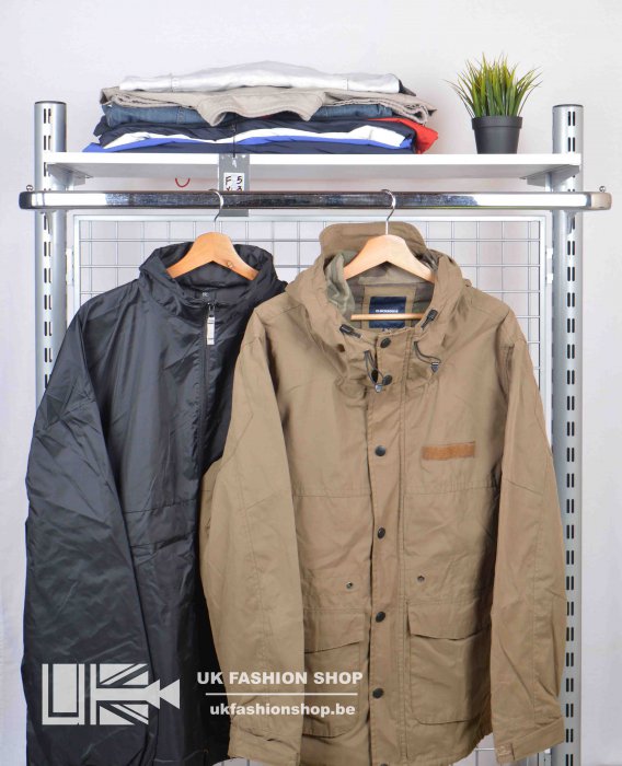 Men zipper jackets CR 25 kg Men light jackets - grade CR