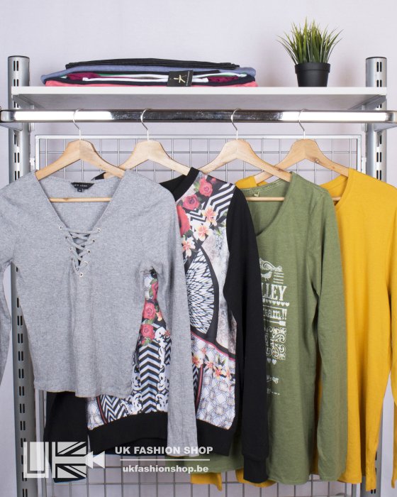 Women polos long sleeves CR 25 kg Women polos long sleeves - grade CR