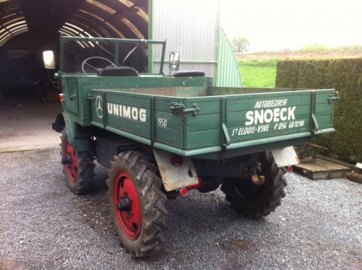 ZU052 - Boehringer 1950 Boehringer Unimog
