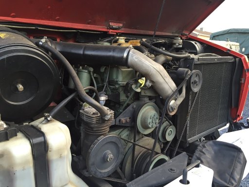 Z8905 - U1300L RW1 - GE2512 Unimog U1300L RW1 Firetruck