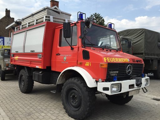 Z8906 - U1300L RW1 - GT2264 Unimog U1300L RW1 Firetruck