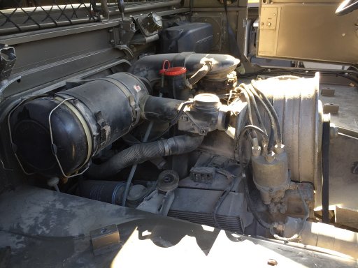 Z8932 - Pinz 712K - 1976 - 20000 km Steyr-Puch Pinzgauer 712K with 13000 km