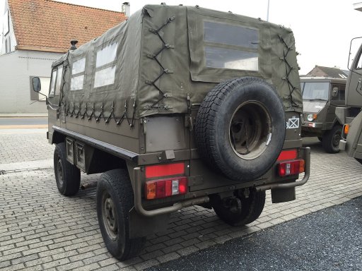 Z8934 - Pinz 710M - 1974 - 60700 km Steyr-Puch Pinzgauer 710M with 60700 km