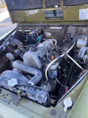 8500 - Mercedes 240GD Mercedes 240GD - Danish military