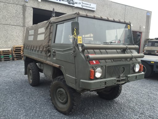Z8698 - Pinz 710M Swiss- 1974 - 53000 km Steyr-Puch Pinzgauer 710M with 53000 km