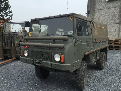 Z8698 - Pinz 710M Swiss- 1974 - 53000 km Steyr-Puch Pinzgauer 710M with 53000 km