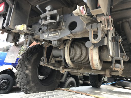 Z8701 - Unimog U1300L RW1 Turbo Unimog U1300L RW1 Turbo wich winch