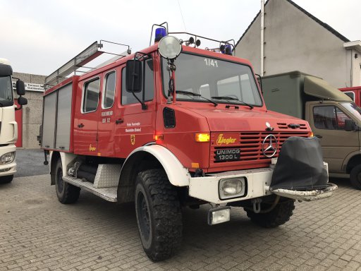 Z8598 - Unimog LF8 turbo U1300L37 LF8 1981 - fast axles + turbo