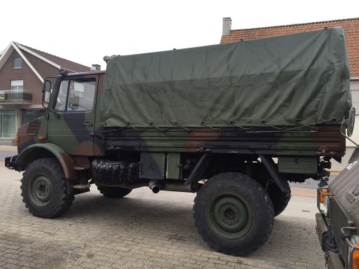 Z8901 - U604674 Unimog U1300L with Werner winch, OM366A and fast axles