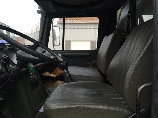 Z8901 - U604674 Unimog U1300L with Werner winch, OM366A and fast axles