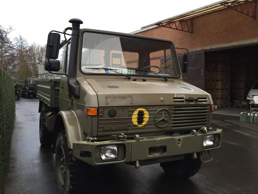 Z8982 - V23344 - Unimog U1350L - Belgisch leger Unimog U1350L Belgian army, close to new, only 16229 km