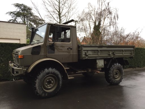 Z8982 - V23344 - Unimog U1350L - Belgisch leger Unimog U1350L Belgian army, close to new, only 16229 km
