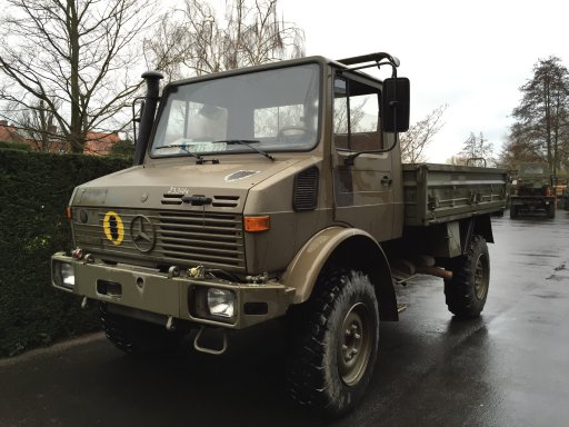 Z8982 - V23344 - Unimog U1350L - Belgisch leger Unimog U1350L Belgian army, close to new, only 16229 km