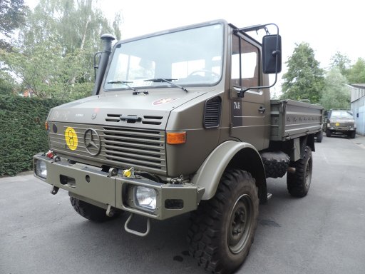 Z8983 - V23343 - Unimog U1350L - Belgisch leger Unimog U1350L Belgian army, close to new, only 2020 km