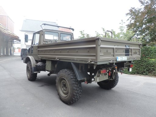 Z8983 - V23343 - Unimog U1350L - Belgisch leger Unimog U1350L Belgian army, close to new, only 2020 km